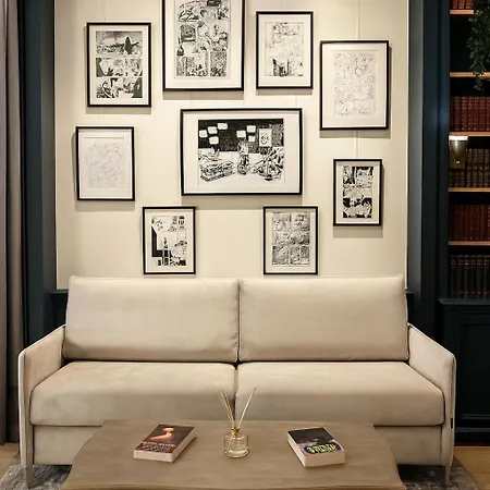 Daire Cia Marais - Old Bookshop Style Paris
